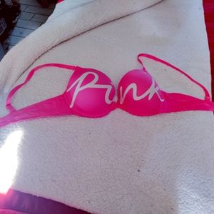 Pink bra